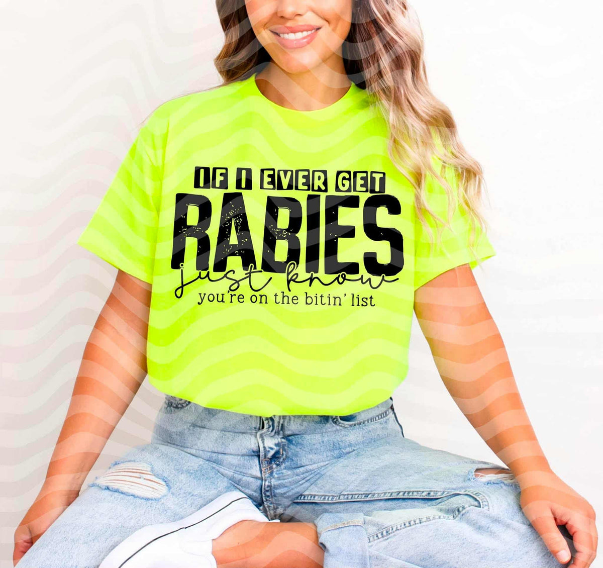 If I ever get rabies I’m biting you first (C’s) DTF transfer