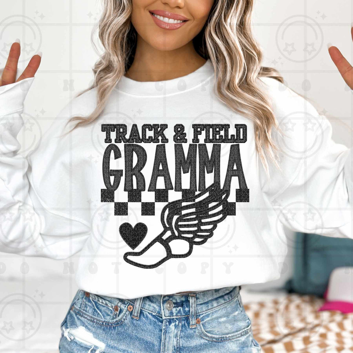 Track & field gramma (HW) 84566 DTF transfer