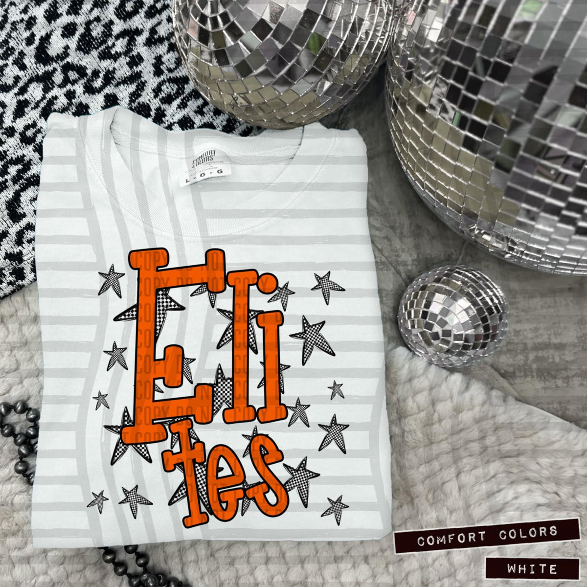 Orange Staggered Mascots (Caplinger)