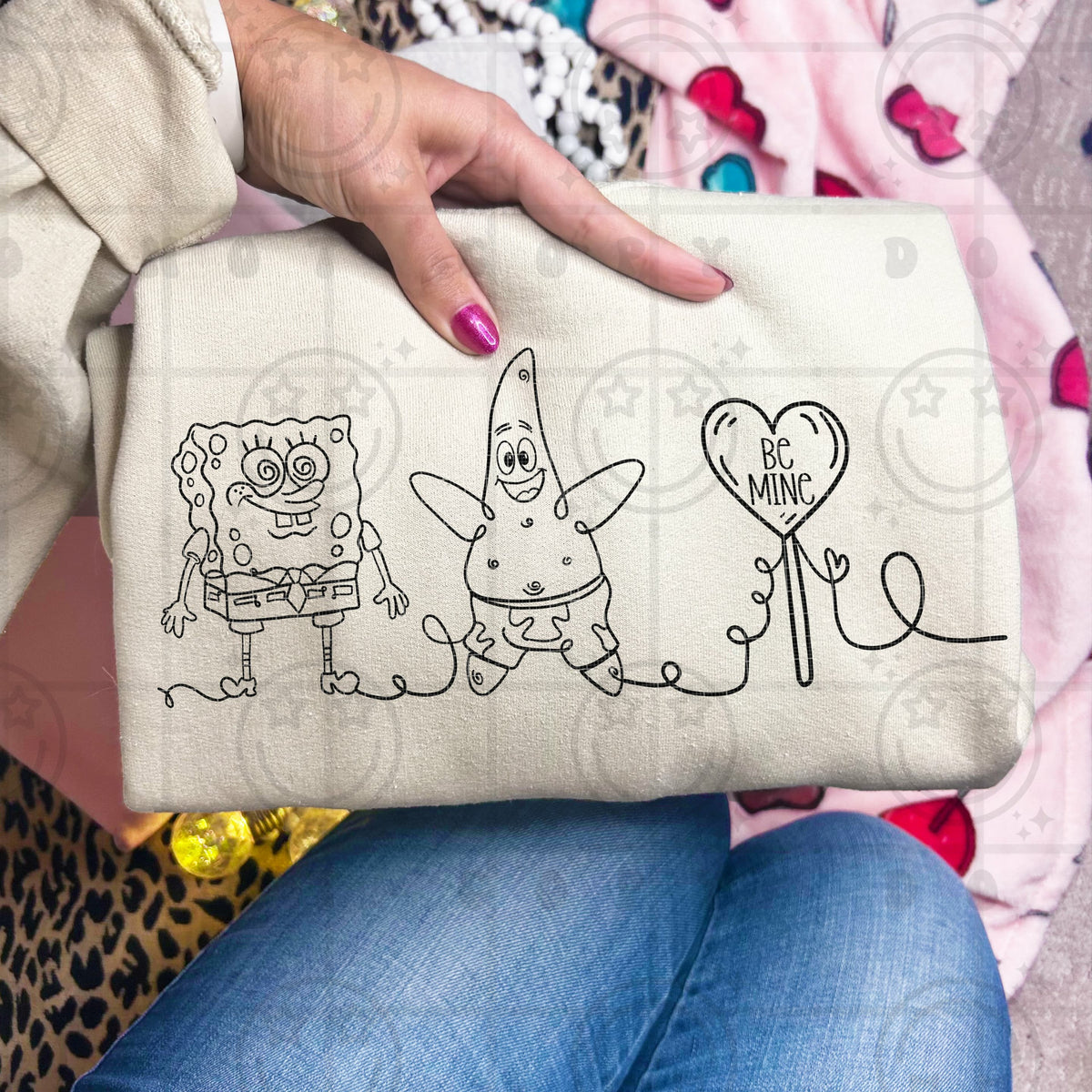 Sponge Be Mine (HW) DTF Transfer