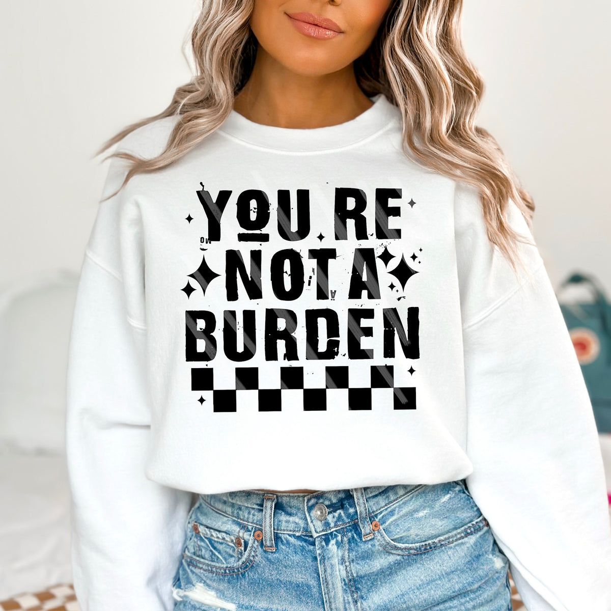 You’re not a burden 113819 DTF Transfer