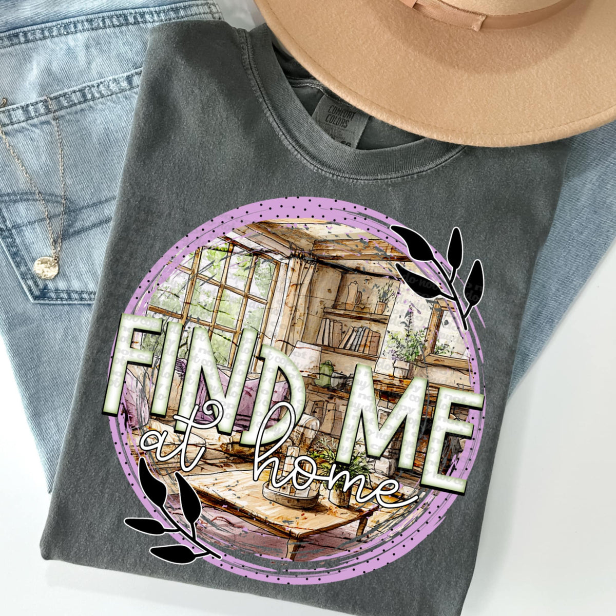 Find me at home (TTD) 96194 DTF transfer