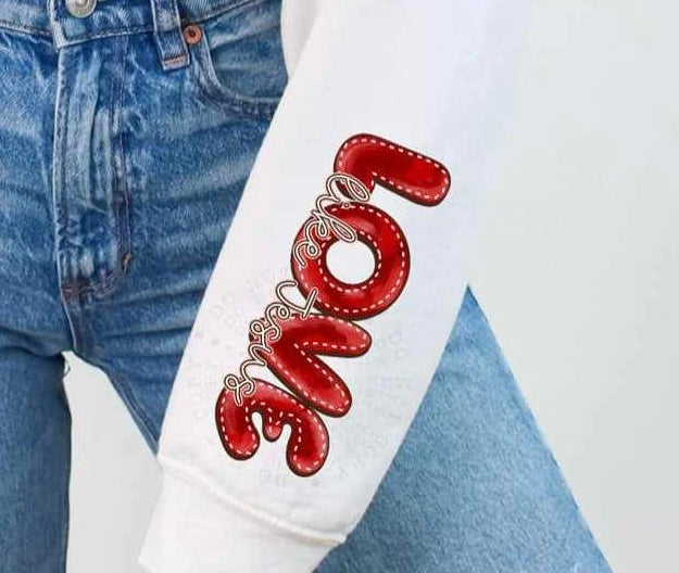 Love like Jesus sleeve 67791 DTF transfer