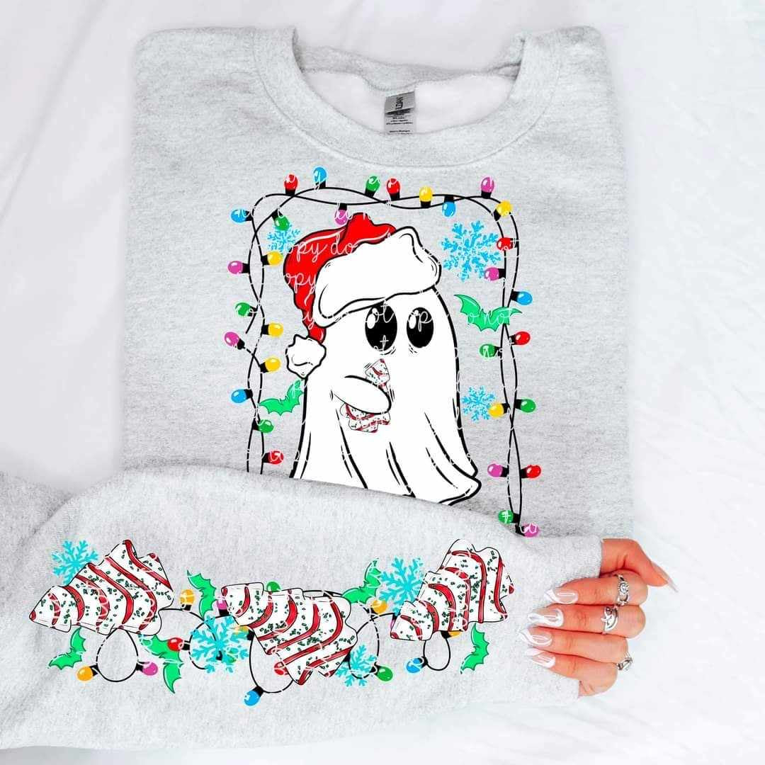 Christmas cake SLEEVE ONLY (MMD) 62128 DTF transfer