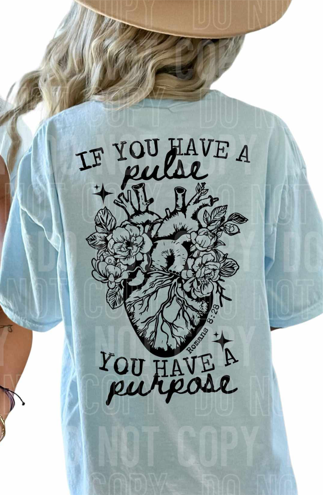 If you have a pulse you have a purchase BLACK (SBB) DTF transfer