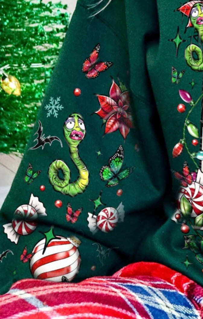 Holiday Sorrow sleeve DTF transfer