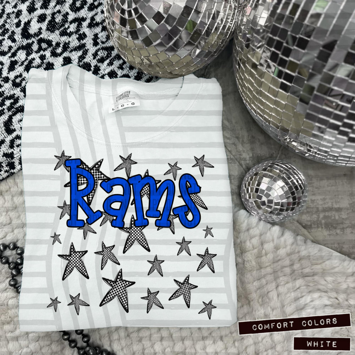 Blue Staggered Mascots (Caplinger)