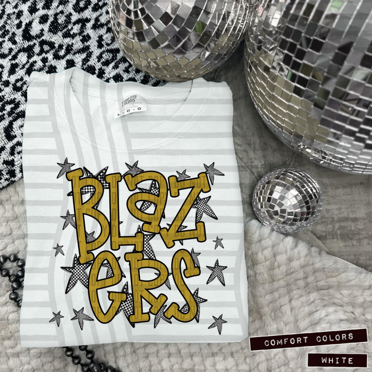 Gold Staggered Mascots (Caplinger)