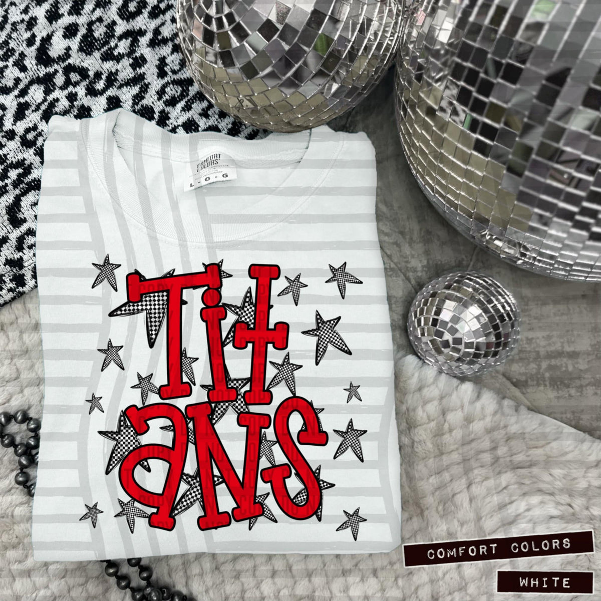 Red Staggered Mascots (Caplinger)