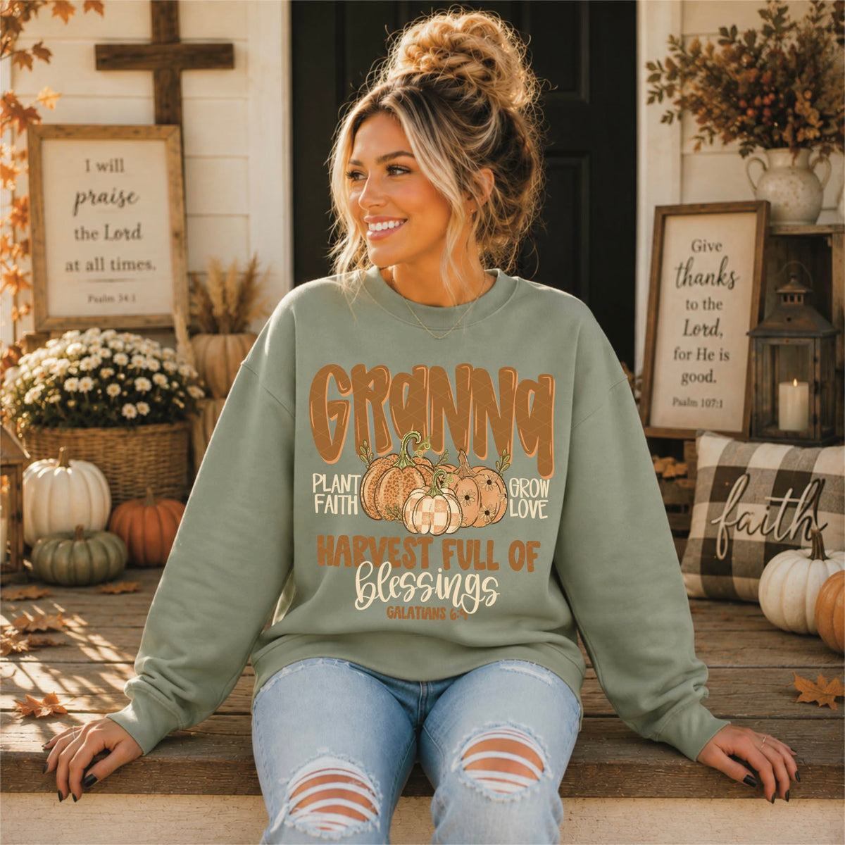 Granna harvest full of blessings (SDD) DTF Transfer