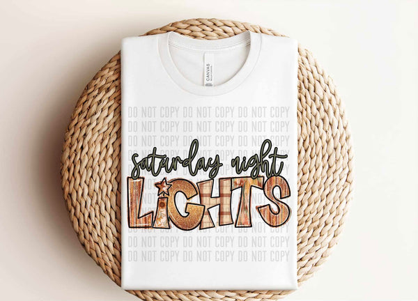 Saturday night lights fall patterns (Caplinger) 55726 DTF transfer