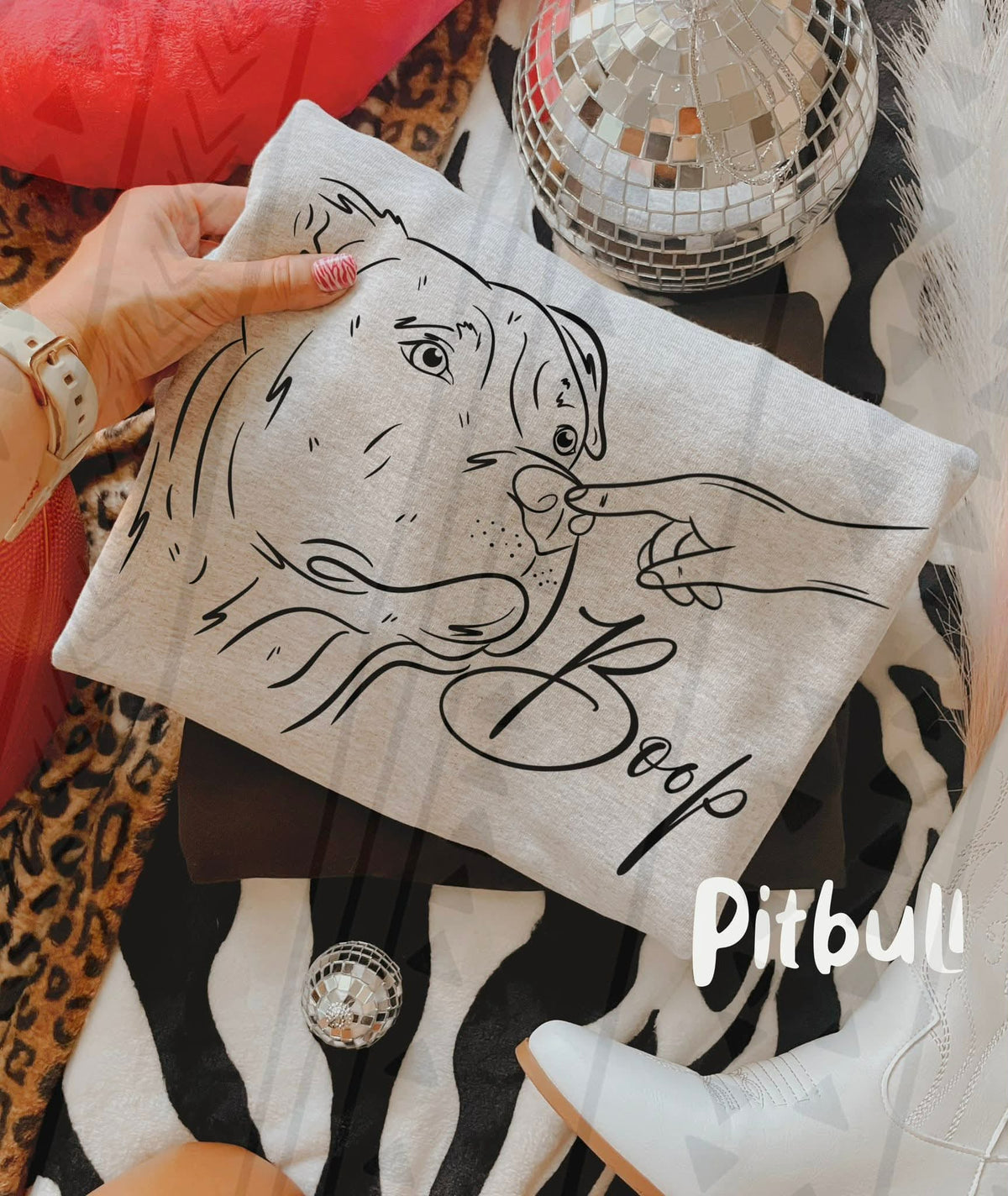 Boop Pitbull (TGG) DTF Transfer