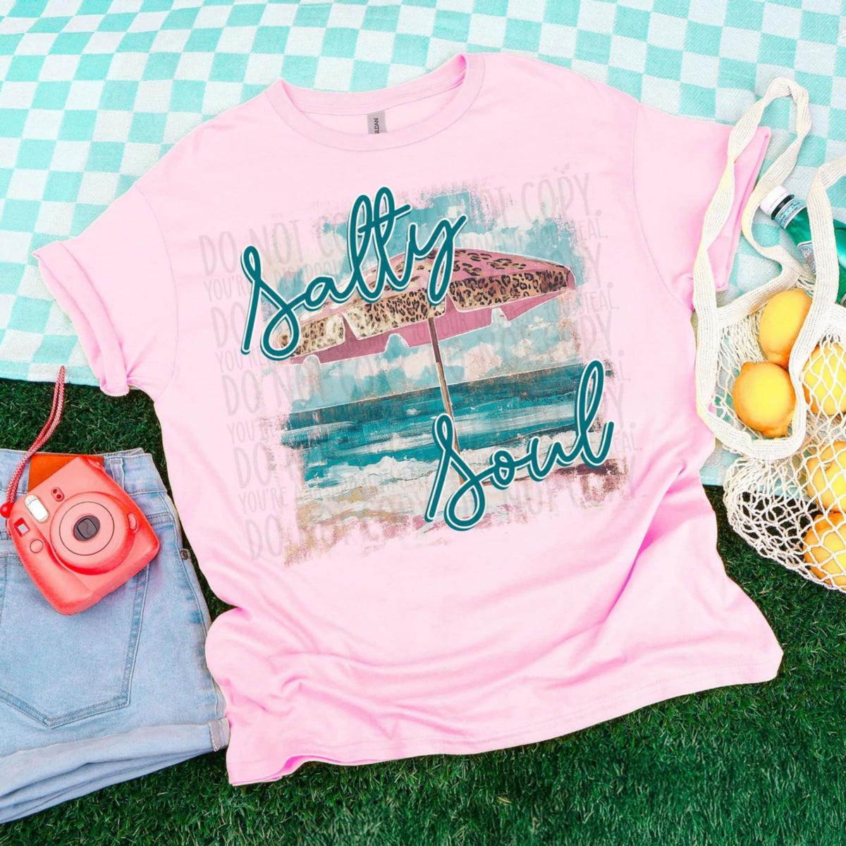 Salty soul umbrella (SWD) 98754 DTF transfer