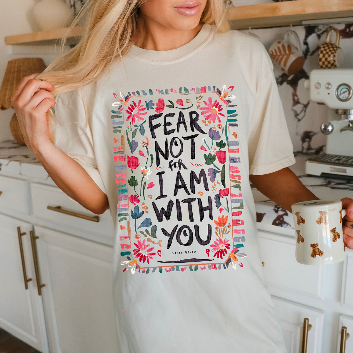 Fear not for I am with you 94948 DTF transfer