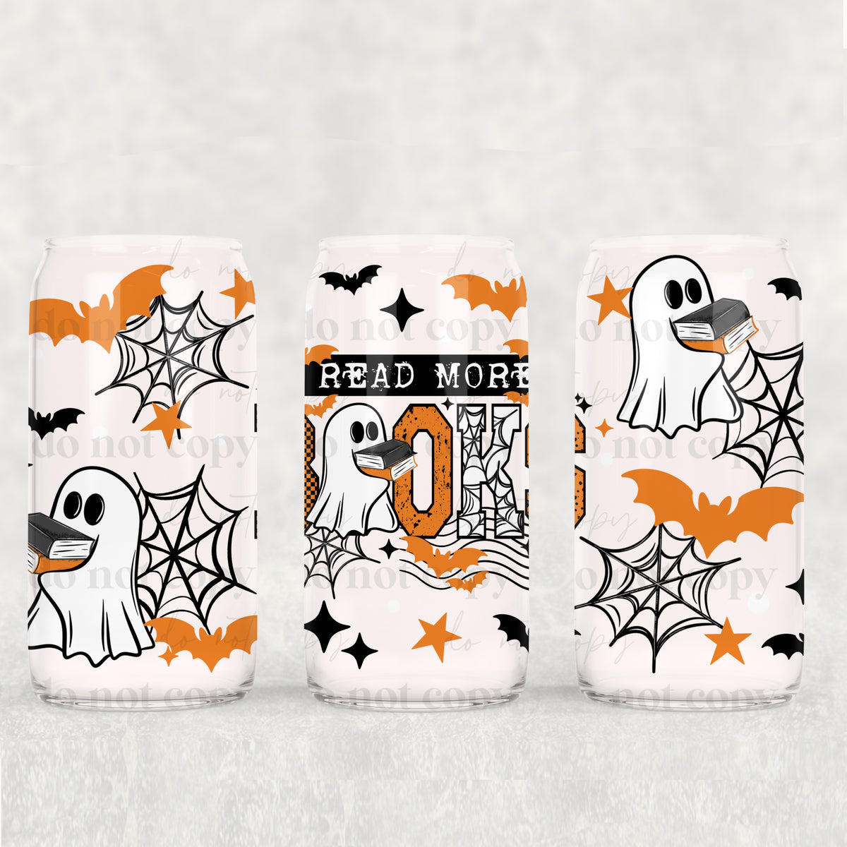 Read more books ghost (CSC) UV DTF WRAP
