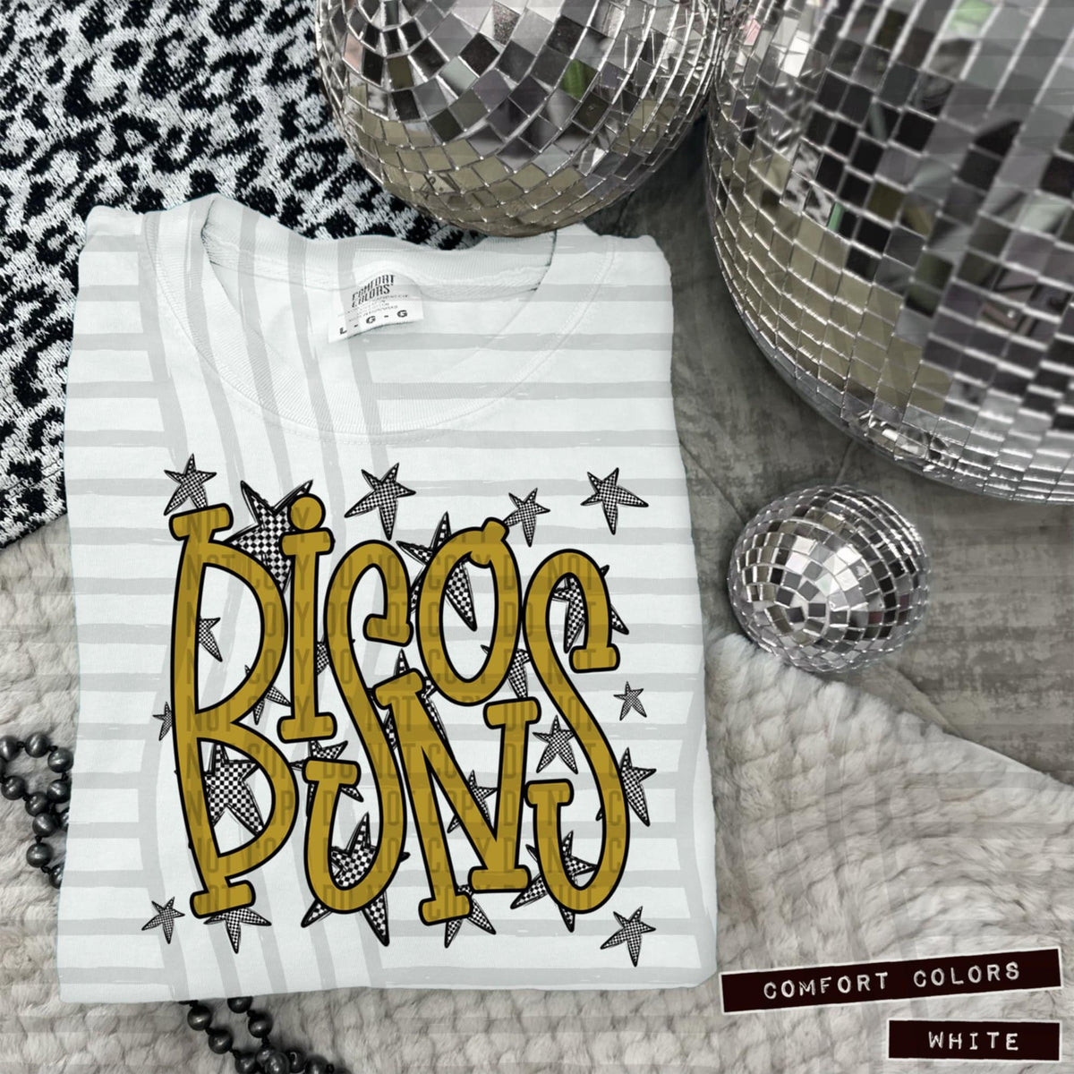 Gold Staggered Mascots (Caplinger)