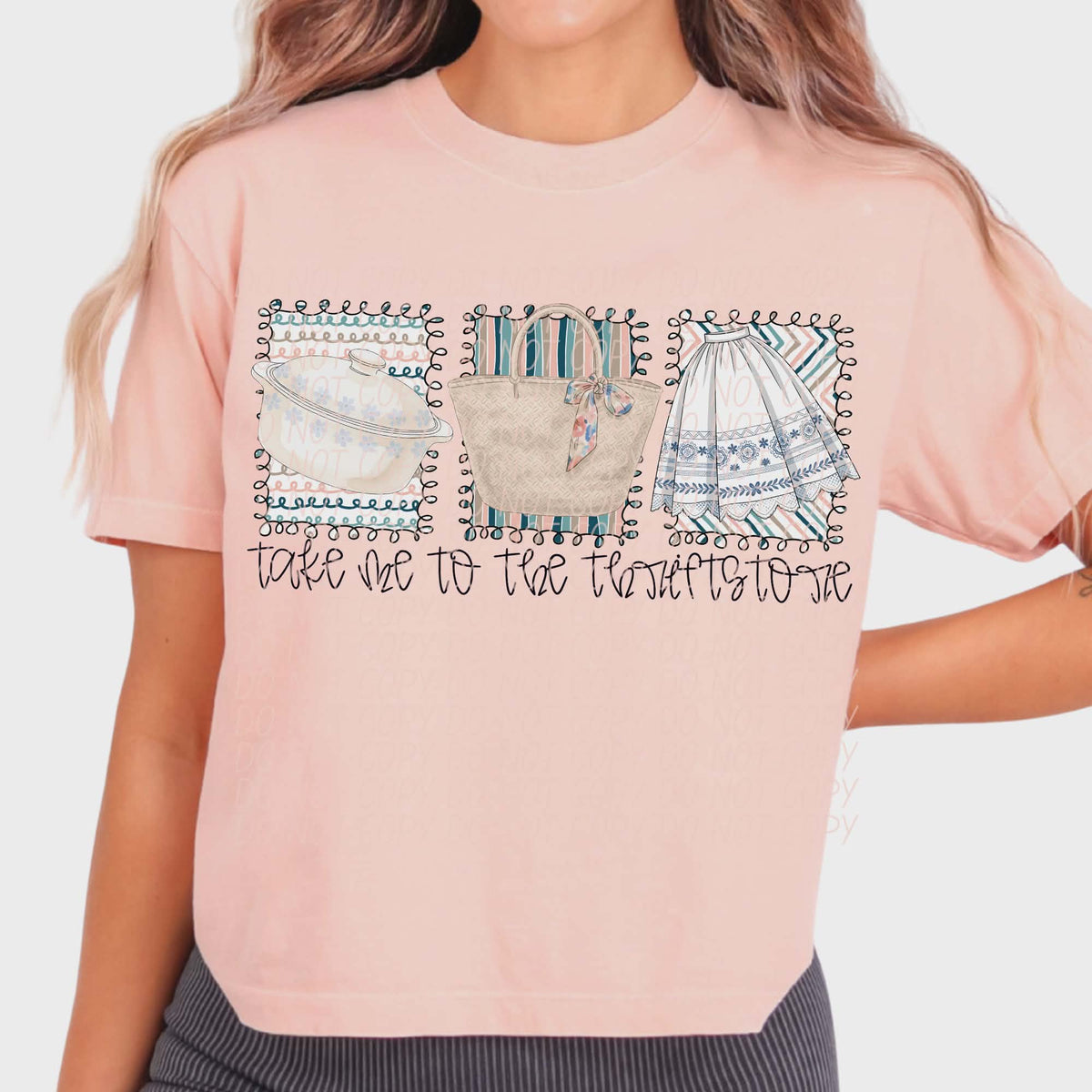 Take me to the thrift store (city) DTF transfer