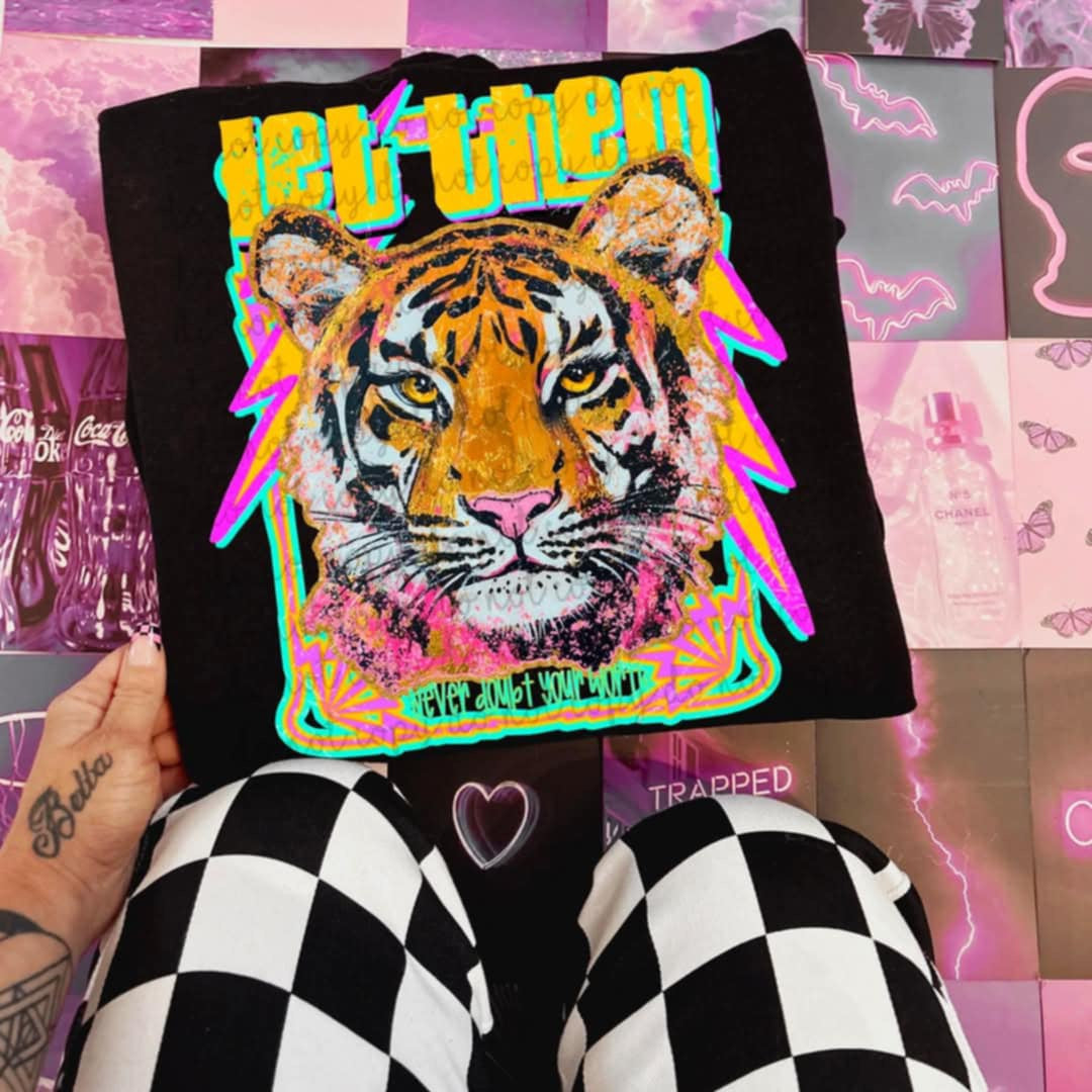 Let them tiger (MMD) 96619 DTF transfer