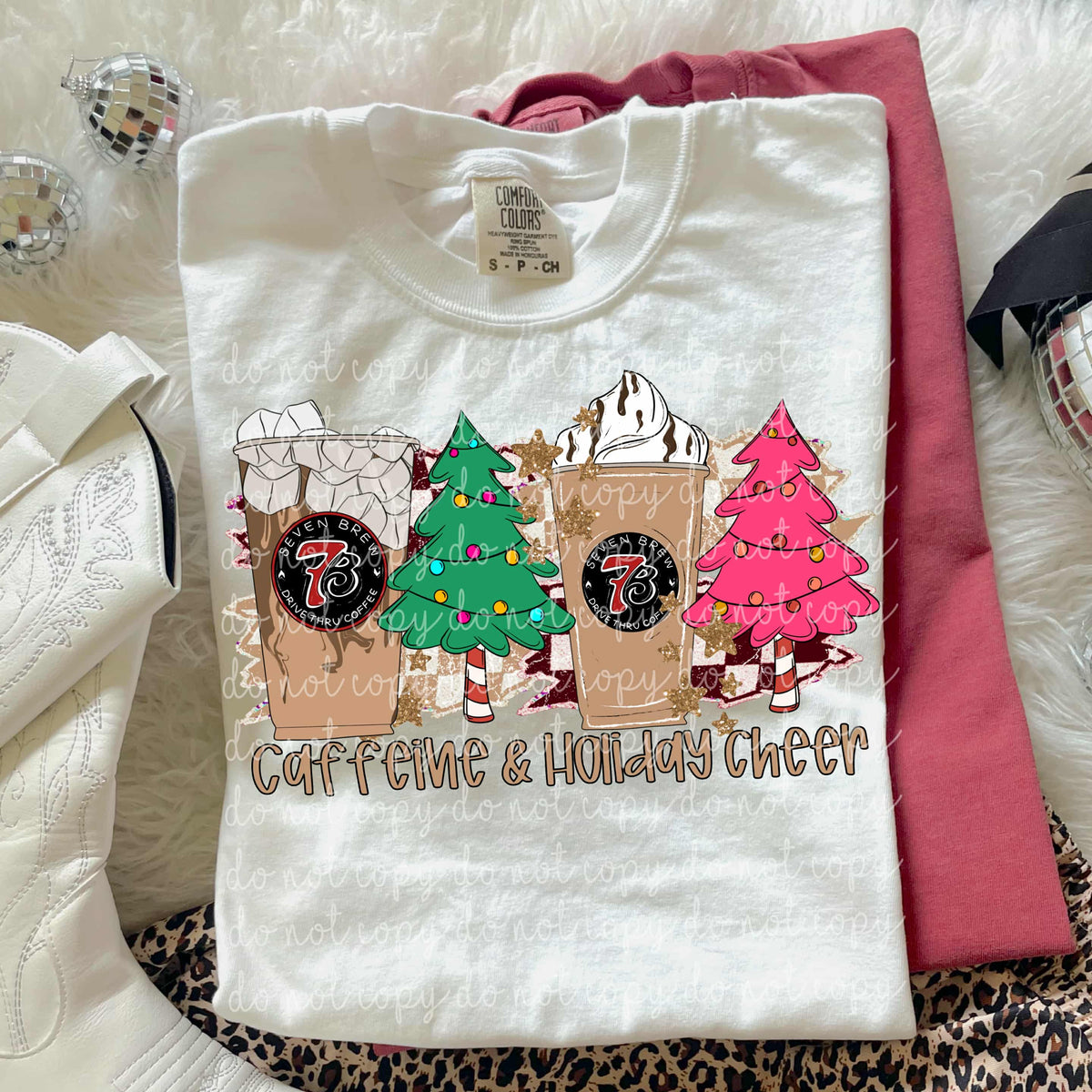 Caffeine and holiday cheer brew (MMD) DTF transfer