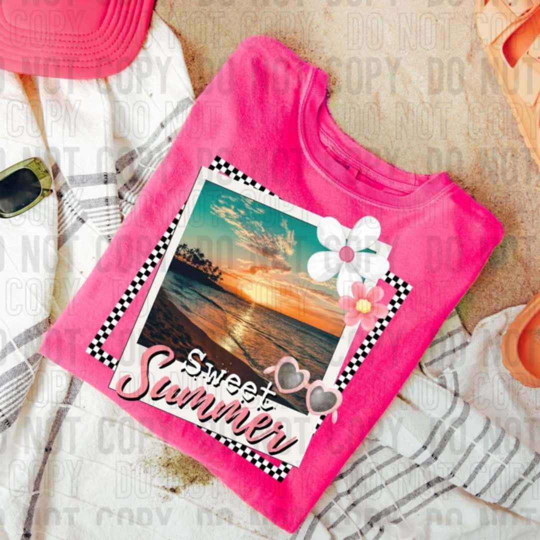 Sweet summer Polaroid 97674 DTF transfer