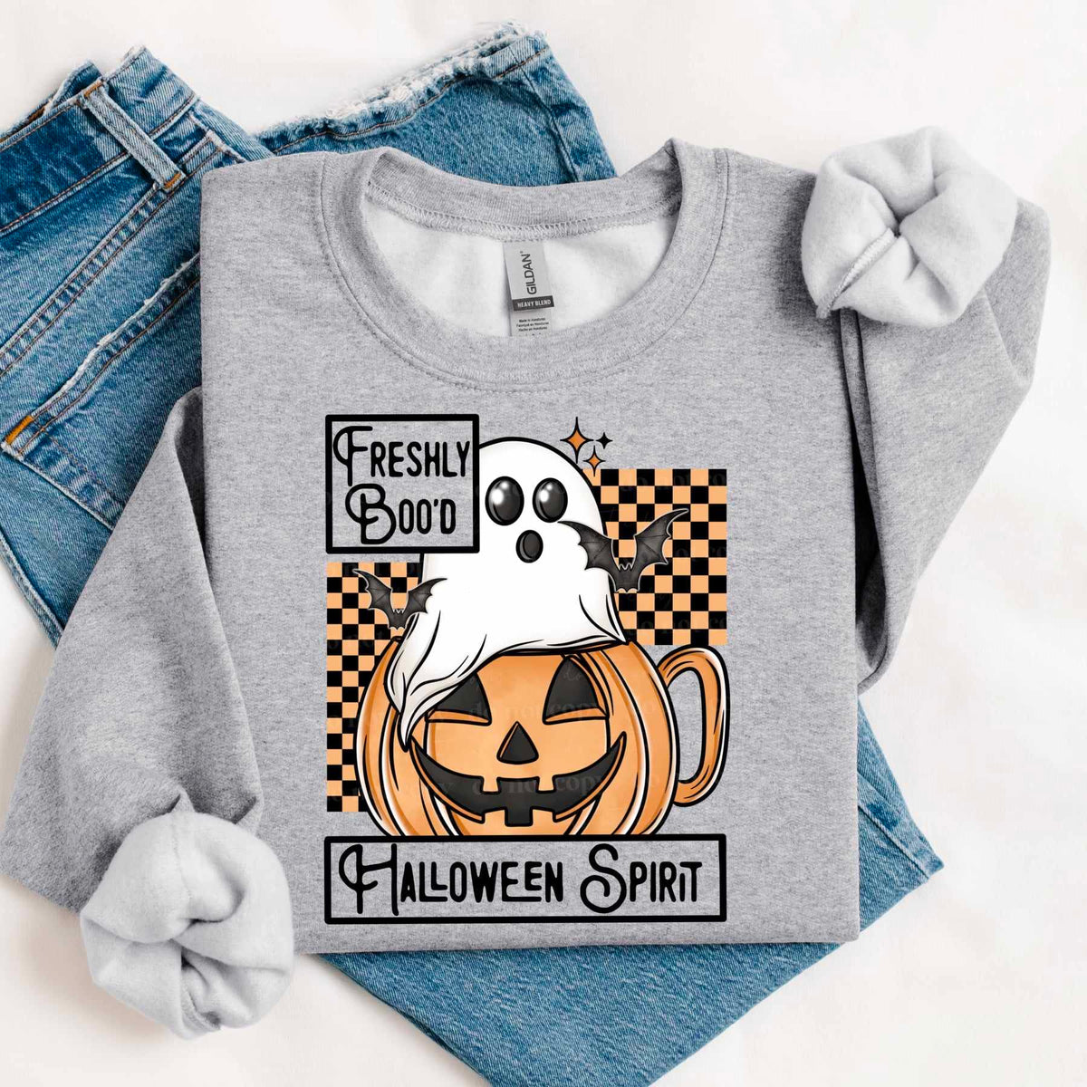 Freshly boo’d Halloween spirit COLOR (CSC) 60139 DTF transfer