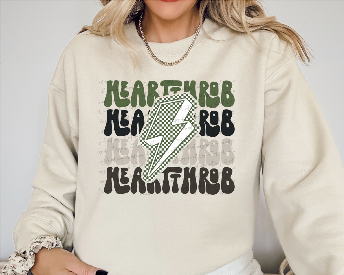 Heart Throb stacked 56510 DTF TRANSFER