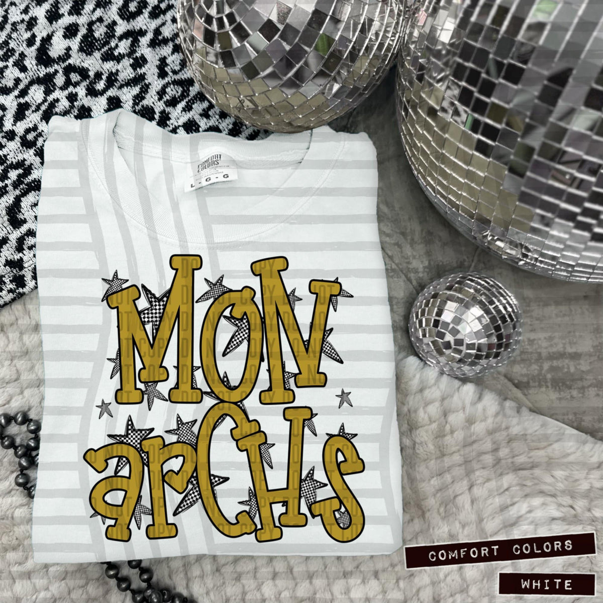 Gold Staggered Mascots (Caplinger)