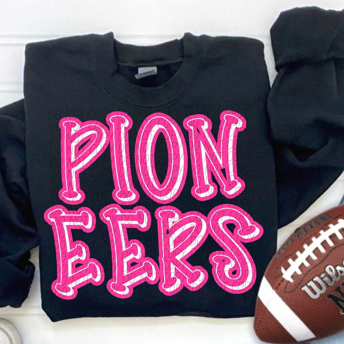 Pioneers hot pink 55316 DTF transfer