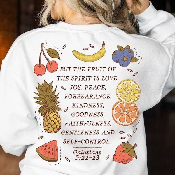 But the fruit of the spirit fruit border (KARTA) 62982 DTF transfer