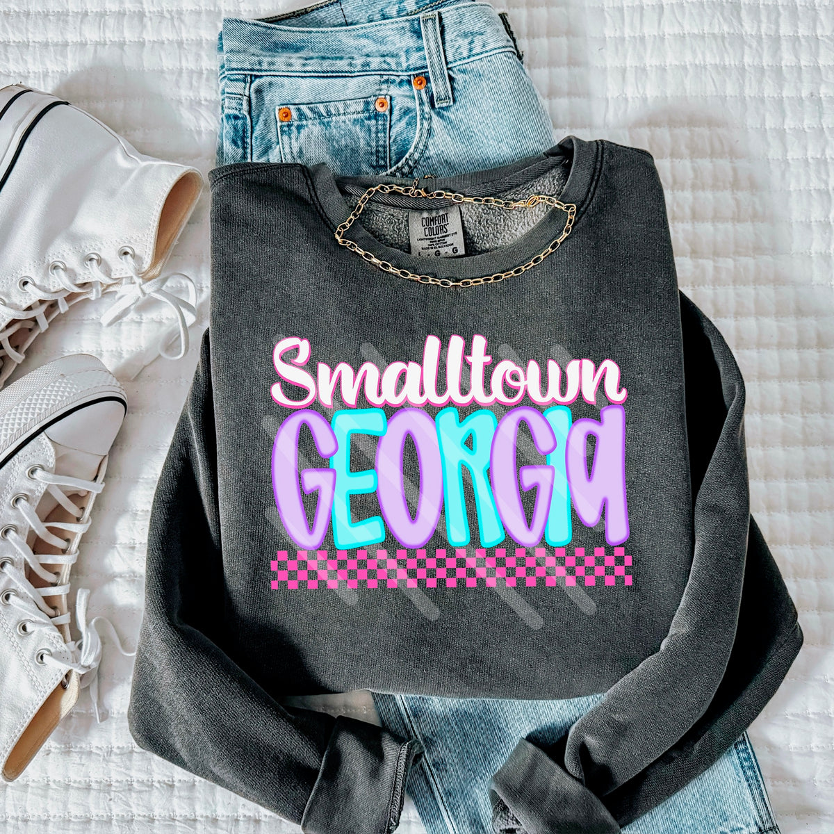 Small Town Georgia (WNDD) DTF transfer