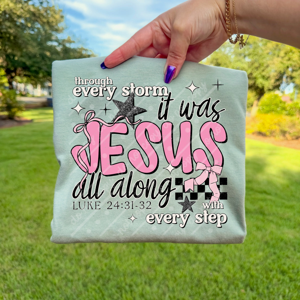 It was jesus all along (scarlow) DTF transfer