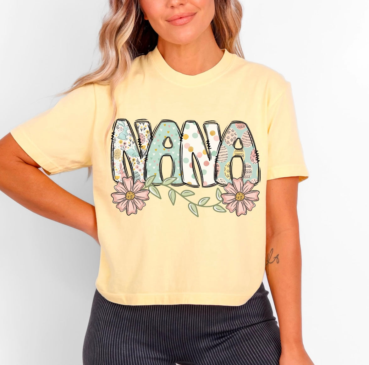 Nana blue Easter (SDD) 85922 DTF transfer