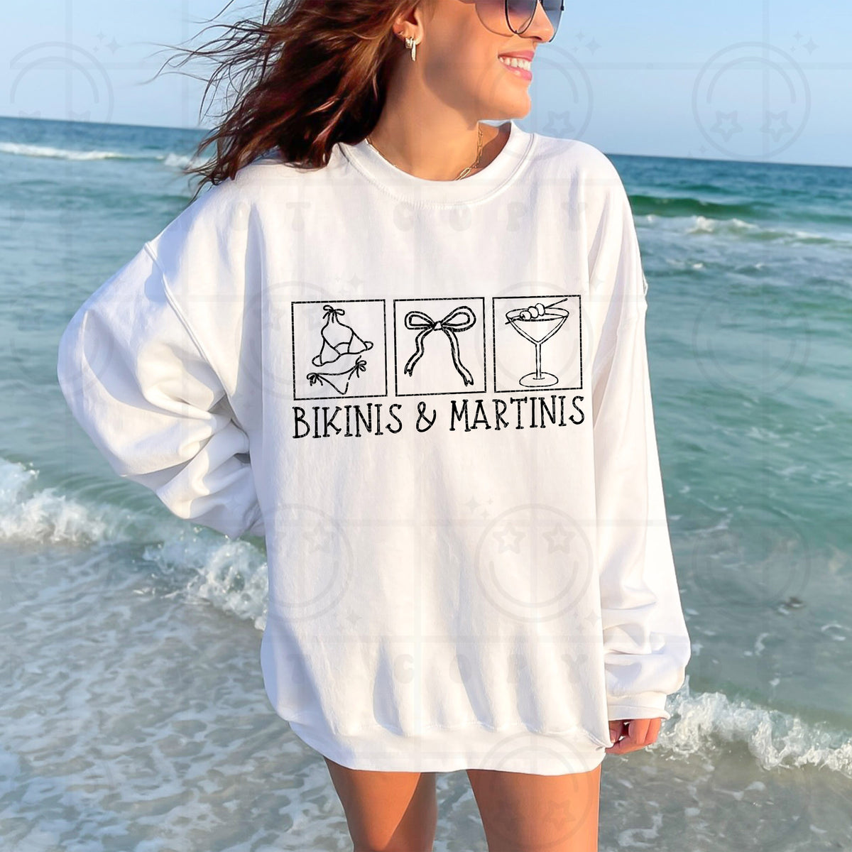 Bikinis & martinis (HW) 99424 DTF transfer