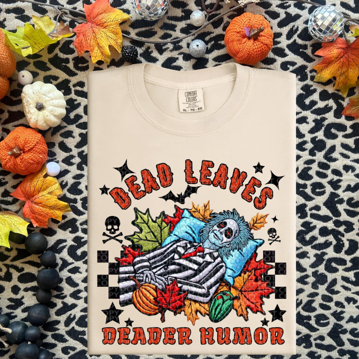 Dead Leaves exclusive DTF transfer