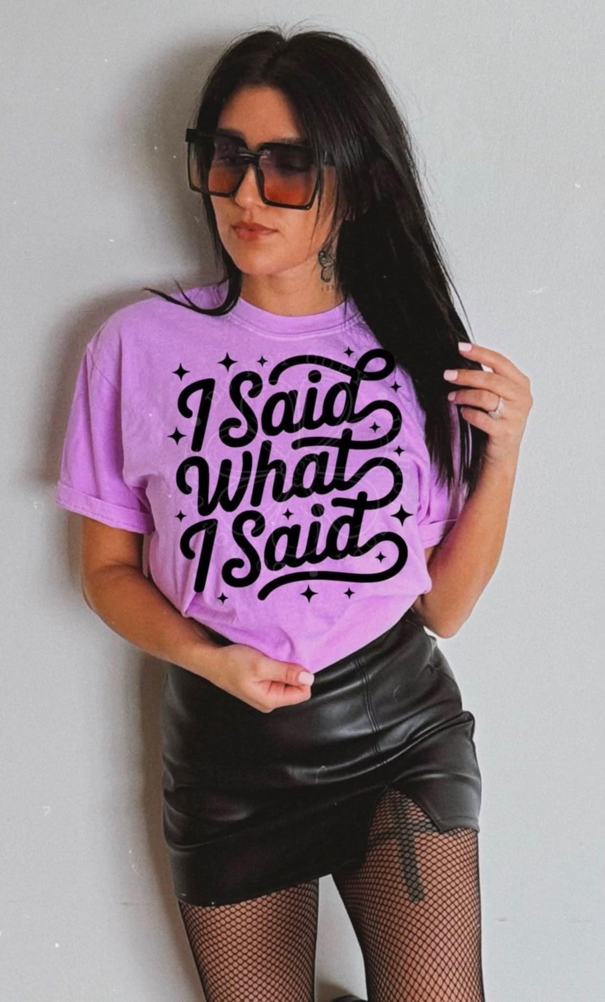 I said What i Said (lyttle) DTF transfer