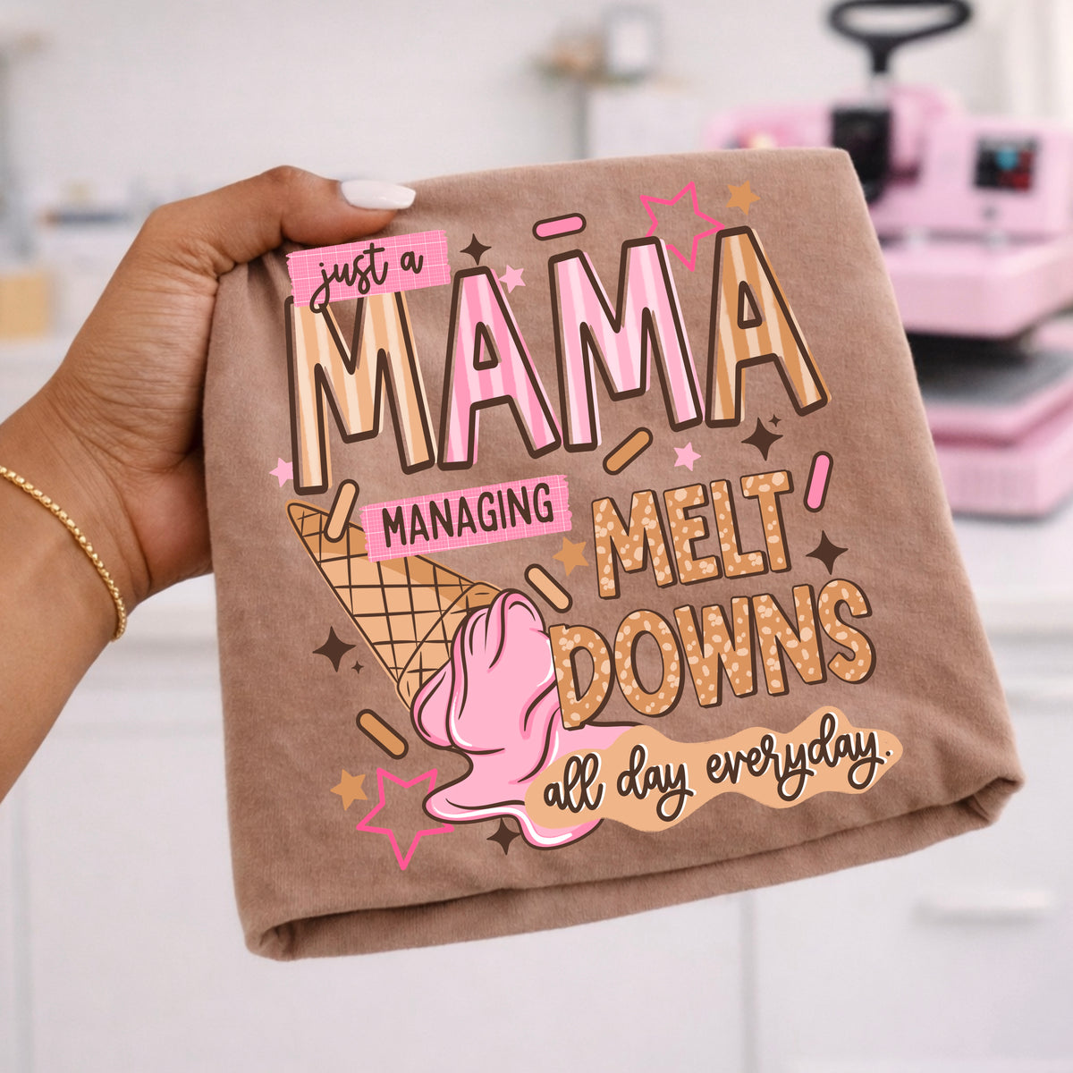 Mama meltdown manager (CSC) DTF Transfer