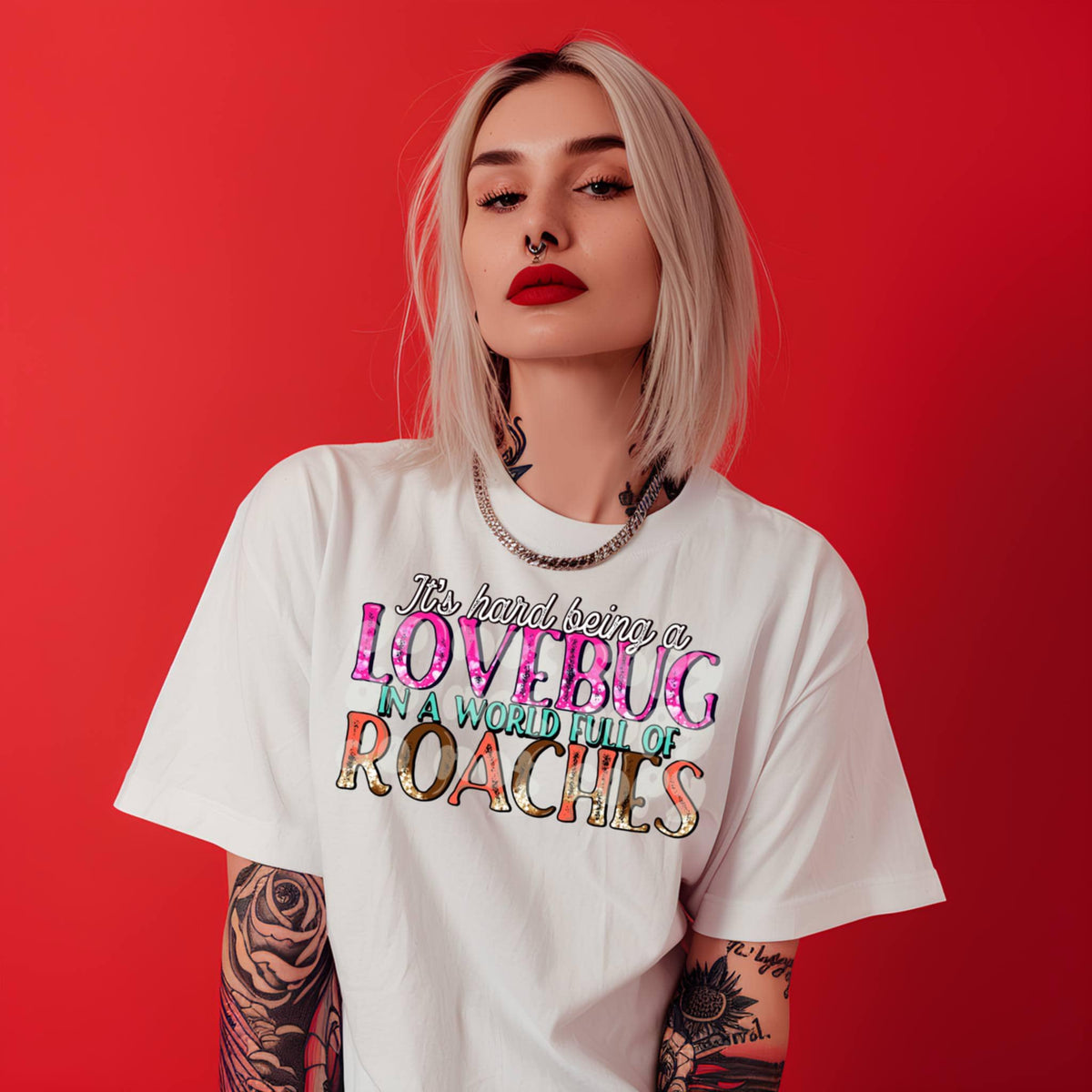 It’s hard being a love bug (C’s) 103297 DTF transfer