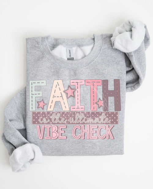Faith is the ultimate vibe check DTF transfer