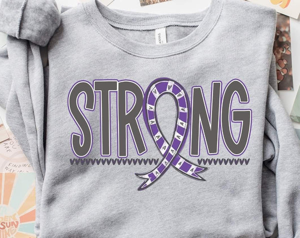 Strong purple ribbon (S&G) 52734 DTF transfer