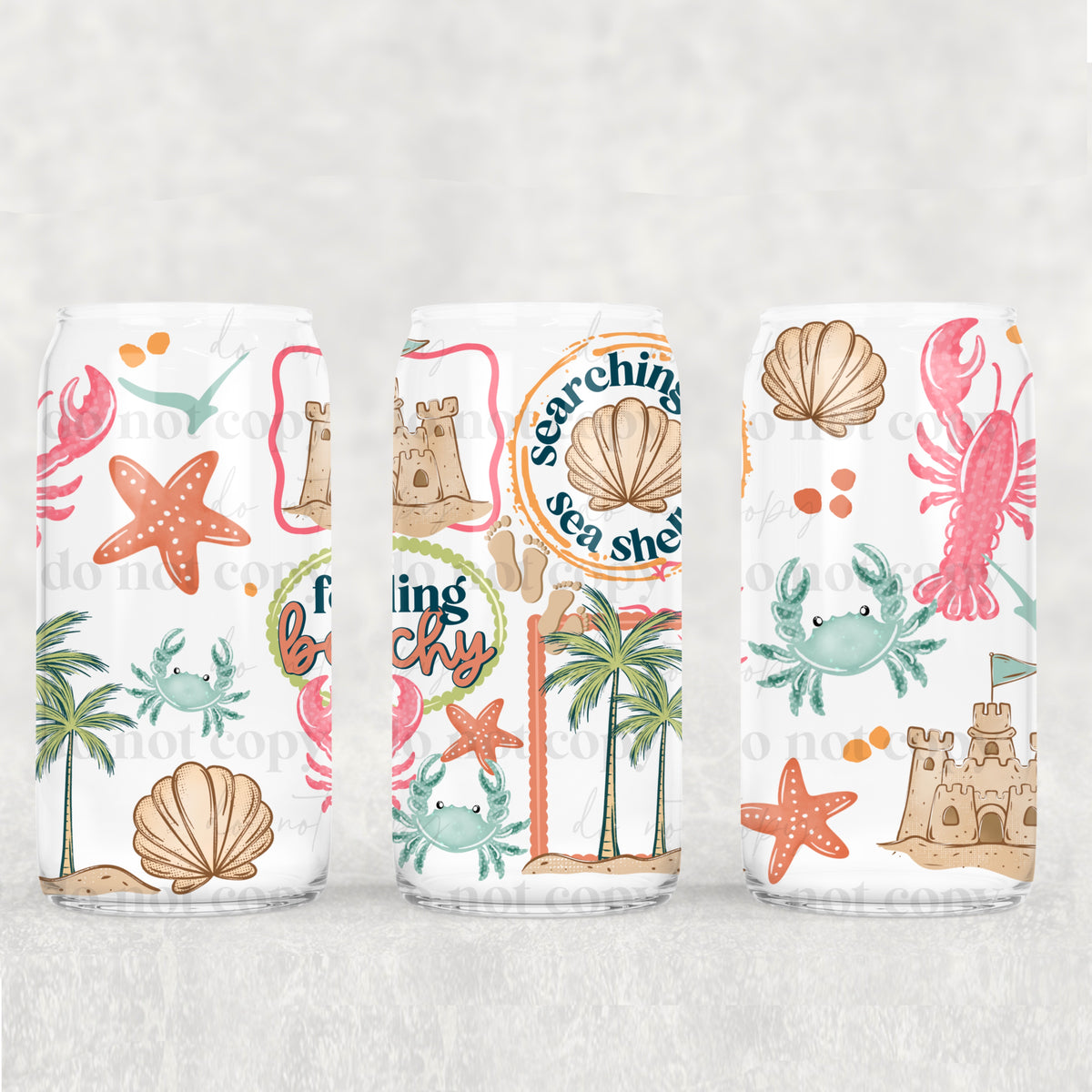 Feeling beachy frames (CSC) UV DTF WRAP