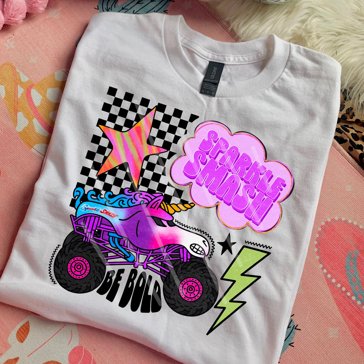 Sparkle Smash (saved) 110535 DTF transfer