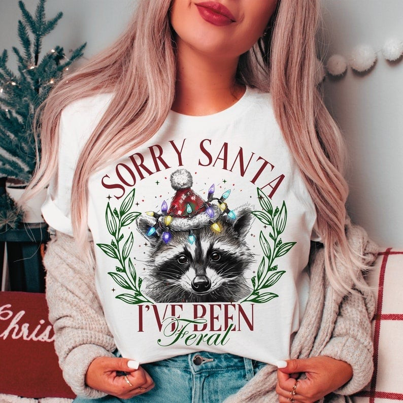 Sorry Santa I’ve been feral 50962 DTF transfer