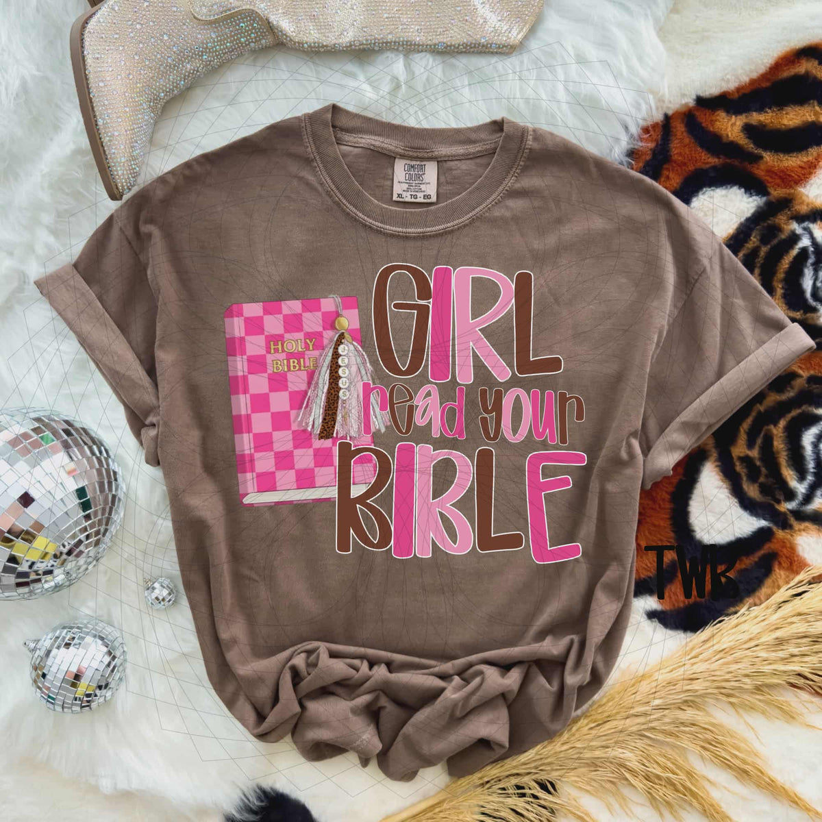 Girl read your bible (SSD) DTF TRANSFER