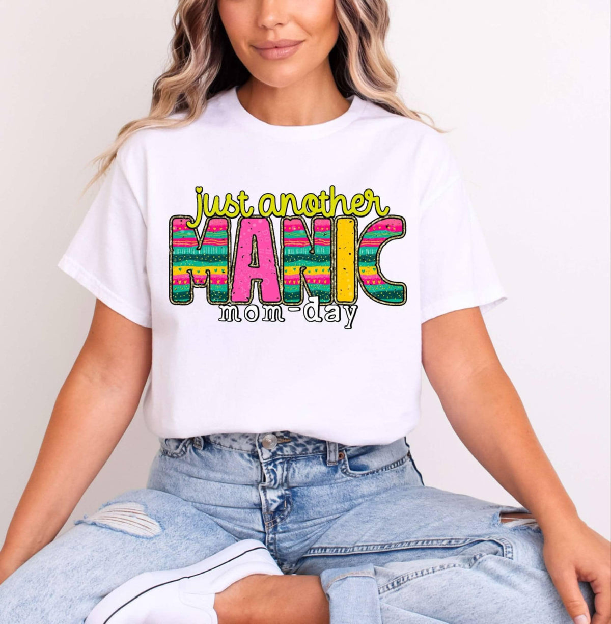 Just another manic mom day 99416 DTF transfer