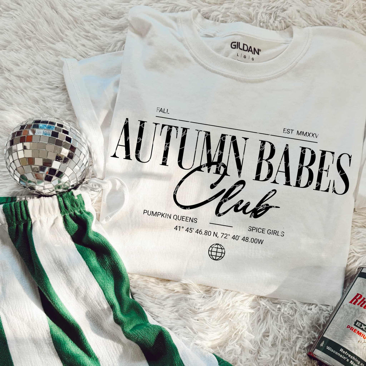 Autumn Babes club BLACK (MMD) DTF transfer