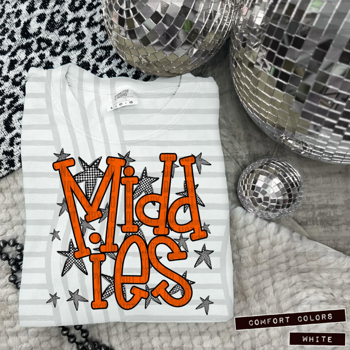 Orange Staggered Mascots (Caplinger)