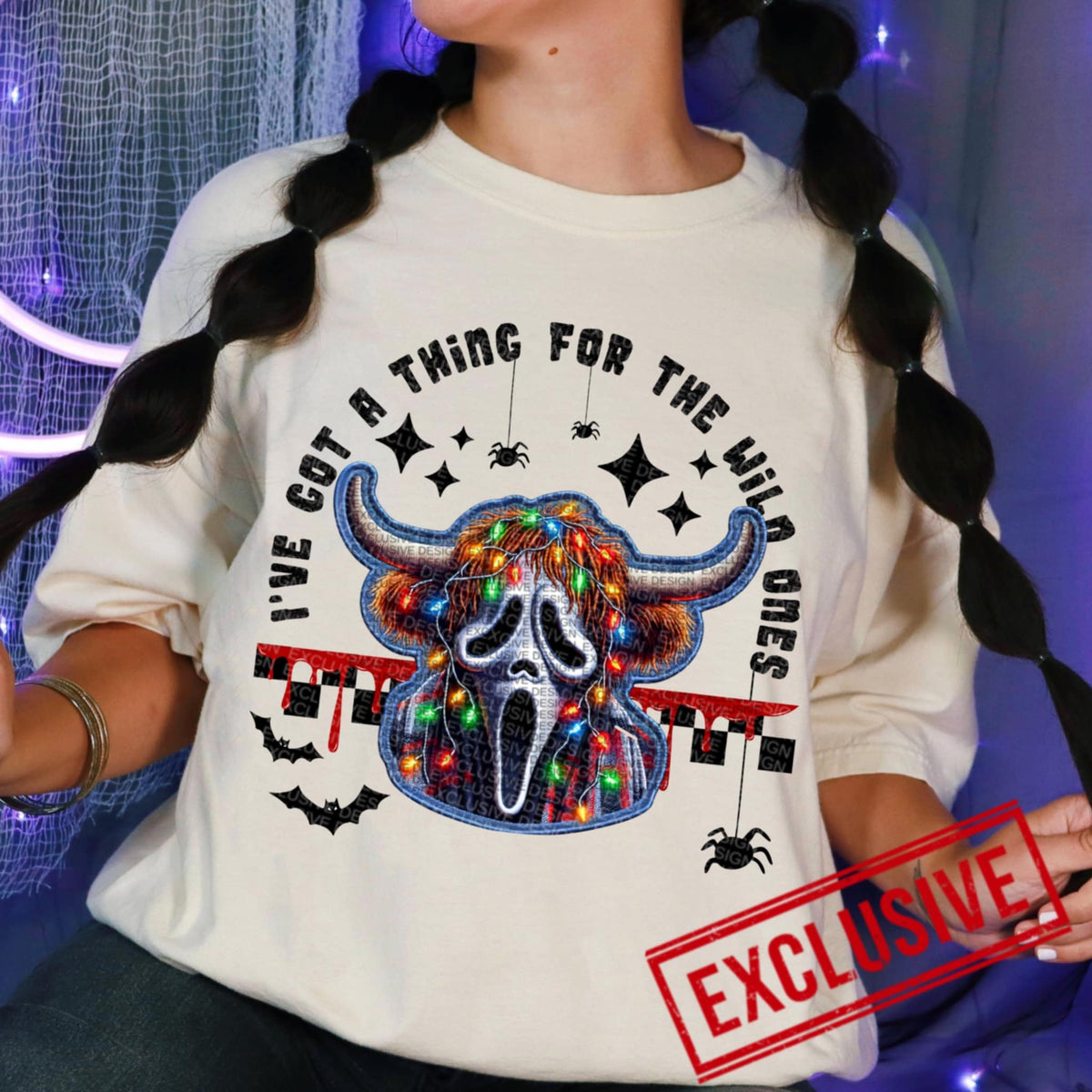 Wild ones ghost exclusive DTF transfer