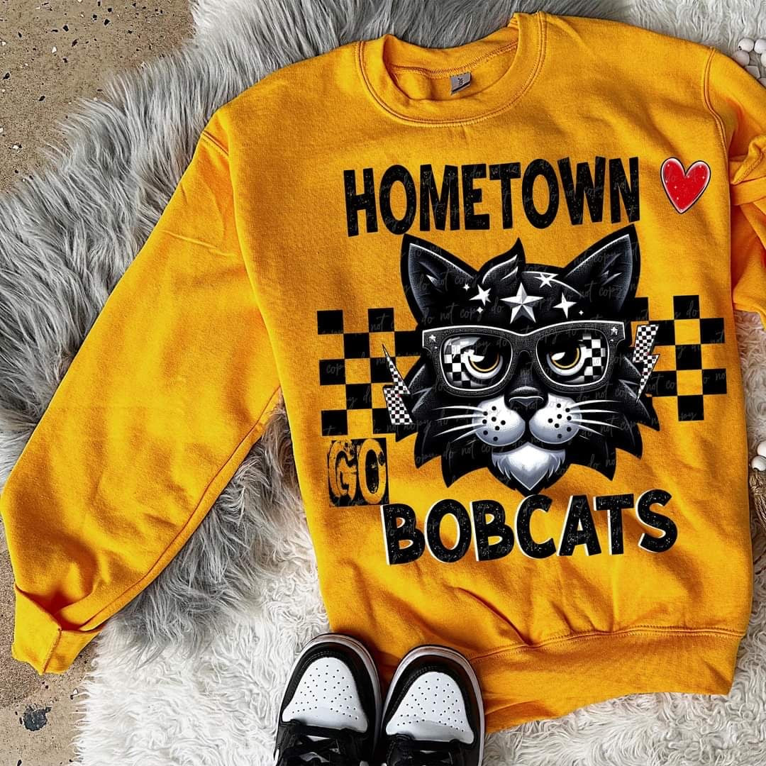Hometown bobcats (VIRGO) 55693 DTF transfer