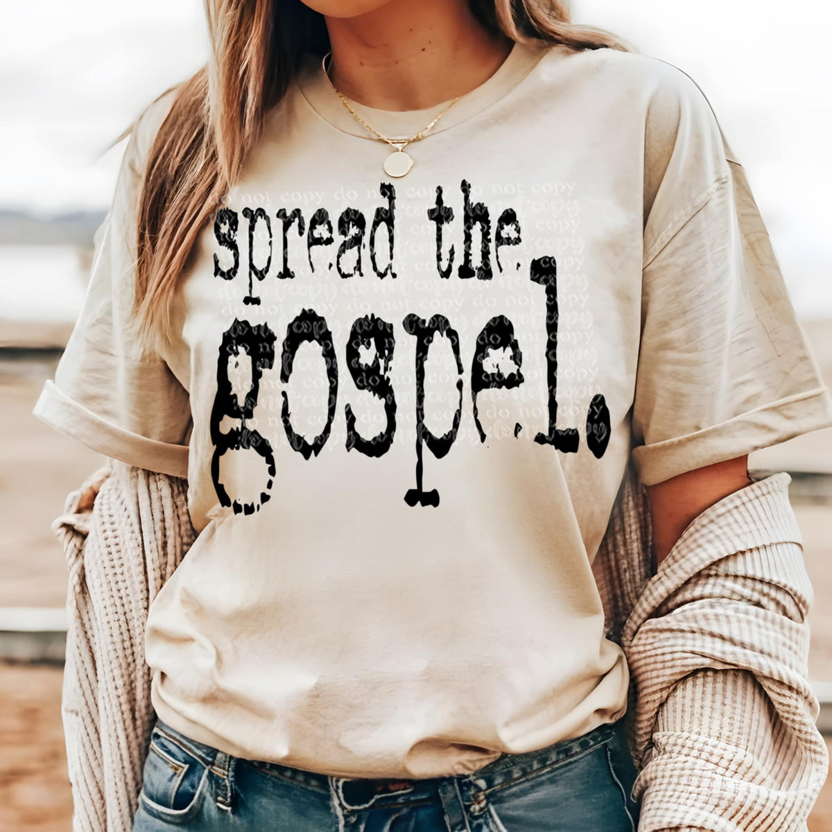 Spread the gospel. (TTD) 94812 DTF transfer