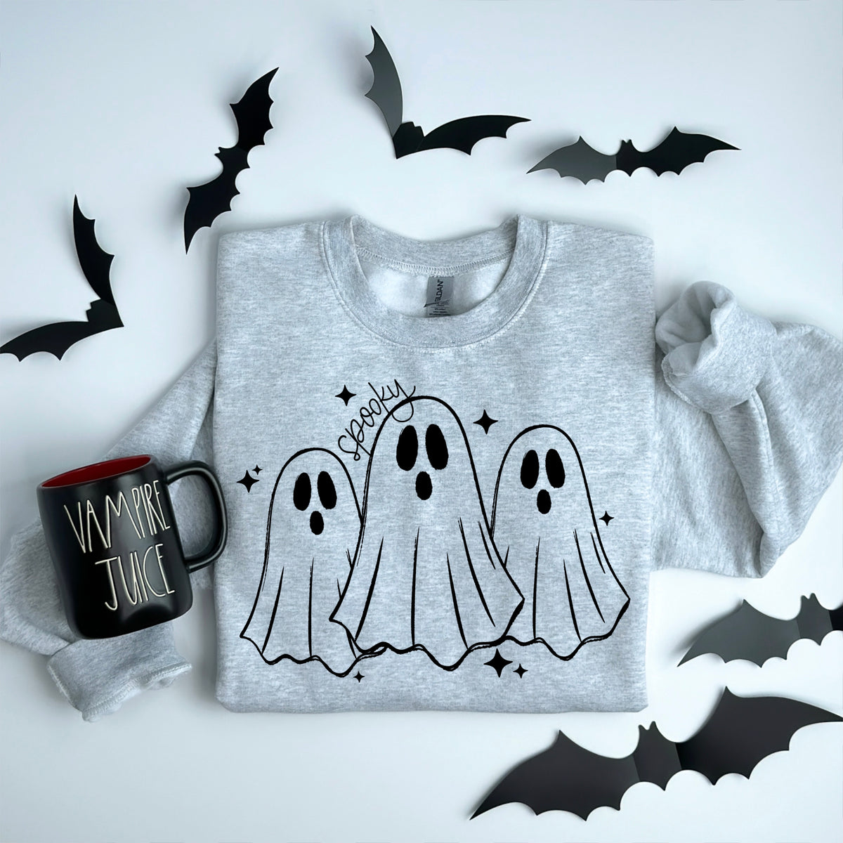 Three Ghosts (black) (CSC) DTF Transfer